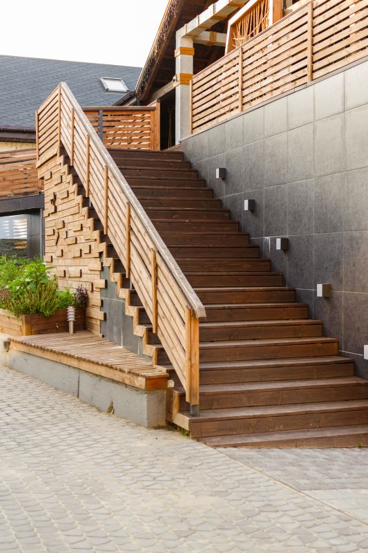 Maple Stairs Installation in Kansas City, KS