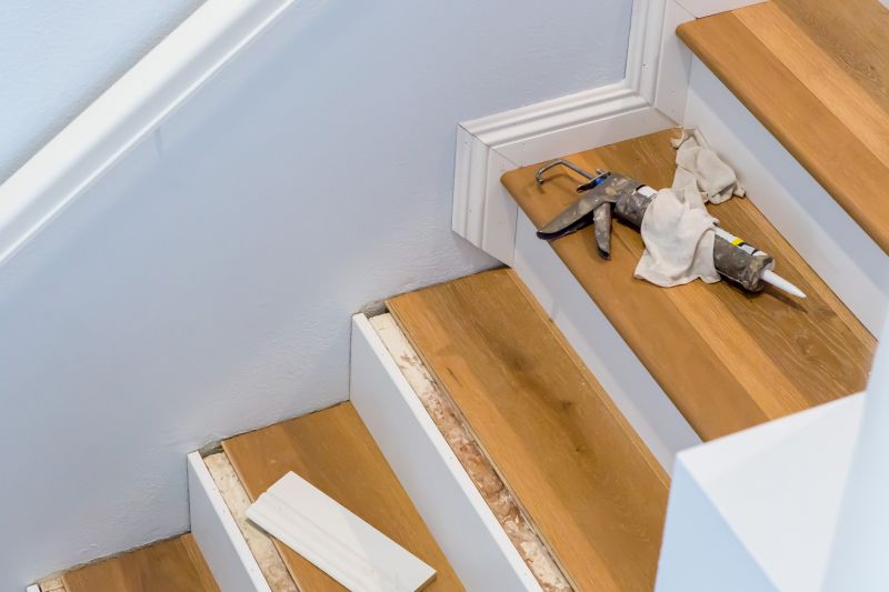 Oak Stairs Repair in Wilmington, NC