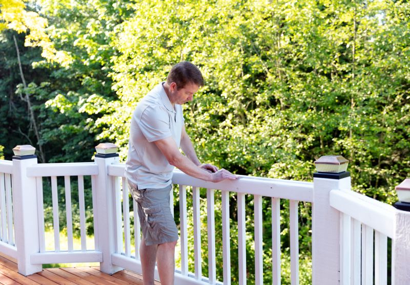 Wood Railing Repair in Kansas City, KS